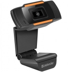 Веб-камера Defender G-lens 2579, 2 МП, 1280*720, встроенный микрофон, черный, 63179