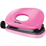 Дырокол Berlingo "Round" 10л., пластиковый, розовый, DDp_10103
