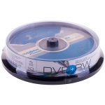 Диск DVD+RW 4.7Gb Smart Track 4x Cake Box (10шт), ST000302
