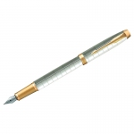 Ручка перьевая Parker "IM Premium Pearl GT" синяя, 0,8мм, подарочная упаковка, 2143649