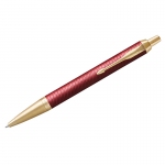 Ручка шариковая Parker "IM Premium Red GT" синяя, 1,0мм, подарочная упаковка, 2143644