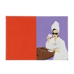 Обложка для паспорта OfficeSpace "Fashion", кожа, цветная печать, тиснение фольгой, PI_48440