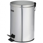 Ведро-контейнер для мусора (урна) OfficeClean Professional, 5л, нержавеющая сталь, хром, 277567