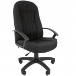 Кресло руководителя Стандарт СТ-85 PL, ткань 15-21 черная, пиастра, 7063833