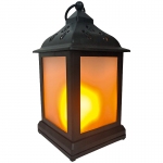 Декоративный светодиодный светильник-фонарь Artstyle, TL-952B, с эффектом пламени свечи, черный, TL-952B