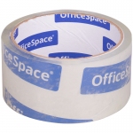 Клейкая лента упаковочная OfficeSpace, 48мм*40м, 38мкм, крист. чистая, ШК, КЛ_4290