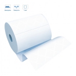 Полотенца бумажные в рулонах OfficeClean (M1), 1-слойные, 280м/рул., ЦВ, ультрадлина, перфорац., белые, 262647