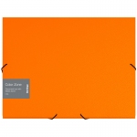 Папка-короб на резинке Berlingo "Color Zone" А4, 50мм, 1000мкм, оранжевая, DB50116