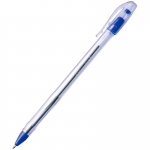 Ручка шариковая Crown "Oil Jell" синяя, 0,7мм, штрих-код, OJ-500B