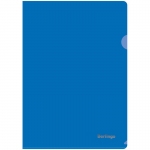 Папка-уголок Berlingo, А4, 180мкм, непрозрачная, синяя, AGp_04402