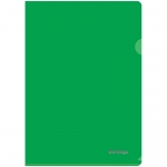Папка-уголок Berlingo, А4, 180мкм, непрозрачная, зеленая, AGp_04404