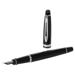 Ручка перьевая Waterman "Expert Black CT" синяя, 1,0мм, подарочная упаковка, S0951760