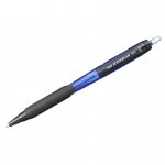 Ручка шариковая автоматическая Uni "Jetstream SXN-101-05" синяя, 0,5мм, грип, 77361