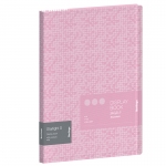 Папка с 30 вкладышами Berlingo "Starlight S", 17мм, 600мкм, розовая, с внутр. карманом, с рисунком, DB4_30901