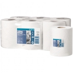 Полотенца бумажные в рулонах Tork "Advanced"(М2), 2-слойные, 125м/рул., ЦВ, тиснение, белые, 130044