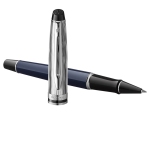 Ручка-роллер Waterman "Expert SE Deluxe Blue CT" черная, 0,8мм, подарочная упаковка, 2166429