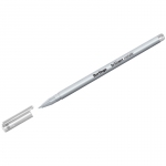 Ручка гелевая Berlingo "Brilliant Metallic" серебро металлик, 0,8мм, CGp_40010