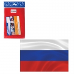 Флаг РФ 70*105см, пакет с европодвесом, MFFN510