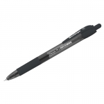 Ручка шариковая автоматическая Berlingo "Classic Pro" черная, 0,7мм, грип, CBm_70923