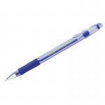 Ручка гелевая Berlingo "Techno-Gel Grip" синяя, 0,5мм, грип, CGp_50902