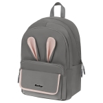 Рюкзак Berlingo Cool "Bunny grey" 41*29*11см, 2 отделения, 4 кармана, уплотненная спинка, RU09171