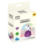 Набор для выращивания кристаллов ТРИ СОВЫ "Единорог", фиолетовый, ВКг_48892