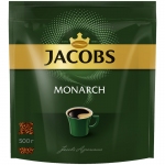 Кофе растворимый Jacobs "Monarch", сублимированный, мягкая упаковка, 500г, W8888/8051175/8051467