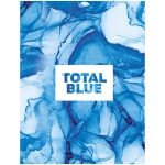 Тетрадь на кольцах А5, 240л., BG "Total blue", с разделителями, матовая ламинация, ТТ5к240_лм 8866