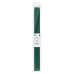 Бумага крепированная ТРИ СОВЫ, 50*250см, 32г/м2, темно-зеленая, в рулоне, пакет с европодвесом, CR_43987