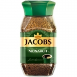 Кофе растворимый Jacobs "Monarch", сублимированный, стеклянная банка, 95г, 4251925/8051064/8050199