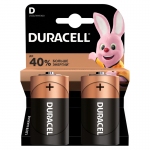 Батарейка Duracell Basic D (LR20) алкалиновая, 2BL, 5000394052512