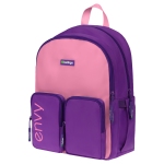 Рюкзак Berlingo "Envy" 2 отделения, 4 кармана, уплотненная спинка,  39*28*17см, розовый, RU09192