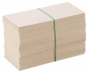 Накладка для банкнот без номинала большая, картон, 1000шт., 10014