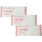 Накладка для банкнот номиналом  500руб., картон, 1000шт., 10011