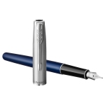 Ручка перьевая Parker "Sonnet Subtle Blue СT" черная, 0,8мм, подарочная упаковка, 1950887