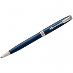 Ручка шариковая Parker "Sonnet Subtle Blue CT" черная, 1,0мм, поворот., подарочная упаковка, 1931536