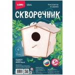 Конструктор деревянный Lori "Птичий домик", Фн-020