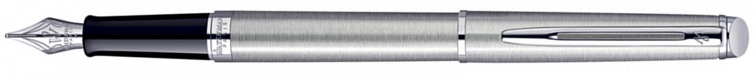 Перьевая ручка Waterman Hemisphere Essential Stainless Steel CT. Перо из нержавеющей стали