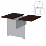 Столешница модуля стола для переговоров "Приоритет" (1400х900х750 мм), венге, К-913, К-913 венге