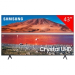 Телевизор SAMSUNG UE43AU7100UXRU, 43" (109 см), 3840x2160, 4K, 16:9, SmartTV, Wi-Fi, Bluetooth, серый