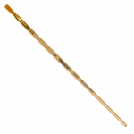 Кисть ПИФАГОР, СИНТЕТИКА, плоская, № 4, деревянная лакированная ручка, с колпачком, 200857