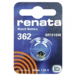 Батарейка RENATA, R362 (SR721SW), 1 шт., в блистере, T07634