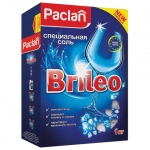 Соль от накипи в посудомоечных машинах 1 кг PACLAN Brileo, 419150