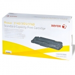 Картридж лазерный XEROX (108R00908) Phaser 3140/3155/3160, оригинальный, ресурс 1500 стр.