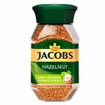 Кофе растворимый JACOBS "Hazelnut" с ароматом лесного ореха, сублимированный, 95 г, стеклянная банка, 8051222