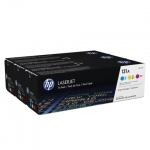 Картридж лазерный HP (U0SL1AM) LJ Pro200 colorM276/M251, №131A, оригинальный, КОМПЛЕКТ 3 цвета по 1800 страниц