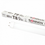 Лампа-трубка светодиодная SONNEN, 9 Вт, 30000 ч, 60 см, нейтральный белый (аналог 18 Вт люминесцентной лампы), LED T8-9W-4000-G13, 453715