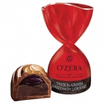 Конфеты шоколадные O'ZERA со вкусом трюфель-клюква в молочном шоколаде, 500 г, пакет,, УК752