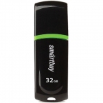 Флеш-диск 32 GB, SMARTBUY Paean, USB 2.0, черный, SB32GBPN-K