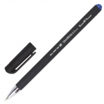 Ручка шариковая BRUNO VISCONTI "SlimWrite", "Black", СИНЯЯ, корпус черный, узел 0,5 мм, линия письма 0,3 мм, 20-0009
